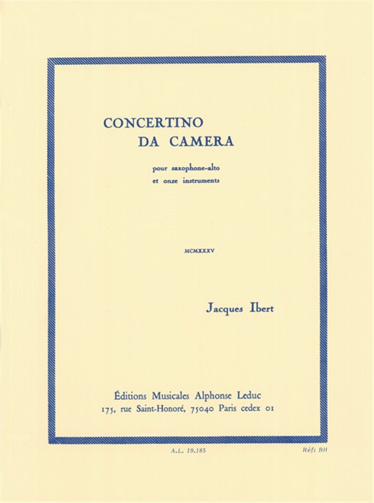 Concertino Da Camera